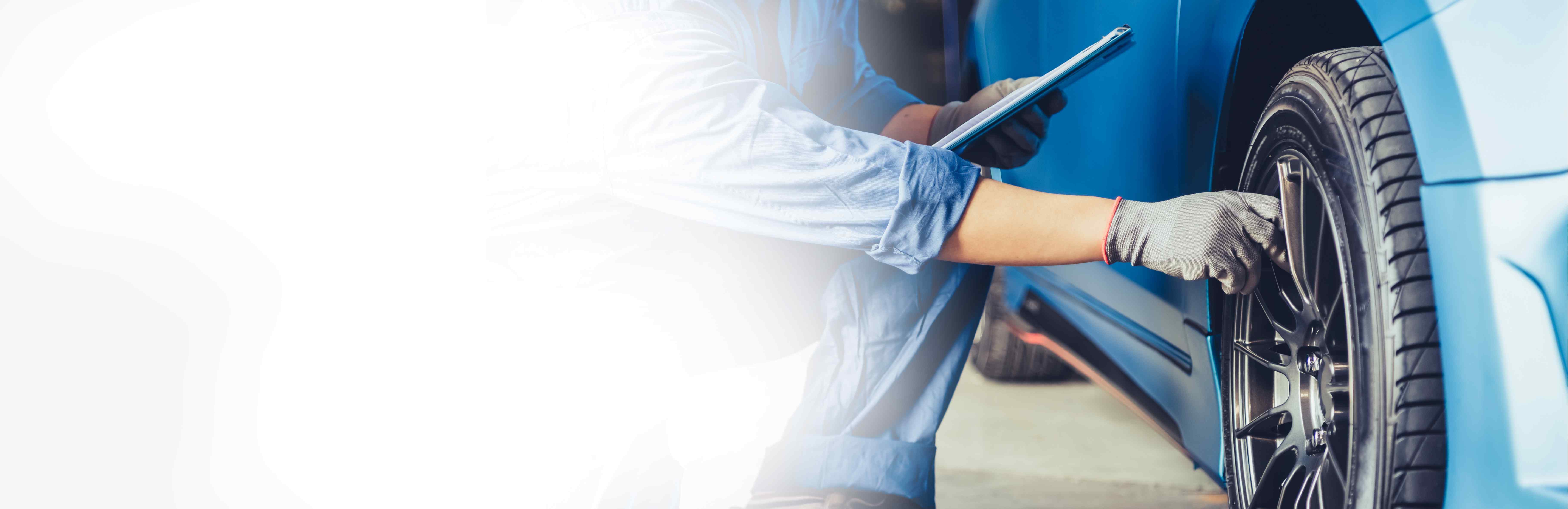 Tire shop background